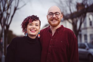 Alun McNeil-Watson and his partner Lottie in Kensal Rise