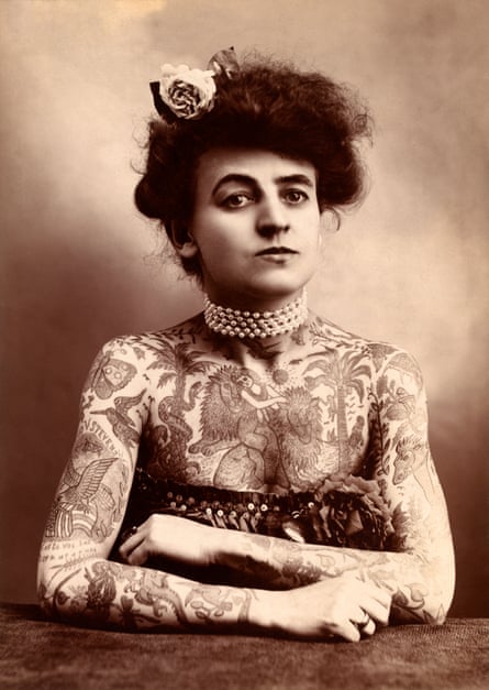 American circus performer Maud Stevens, 1907