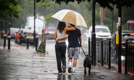 The Met Office spokesperson Oli Claydon said up to 80mm of rain could fall in three hours.