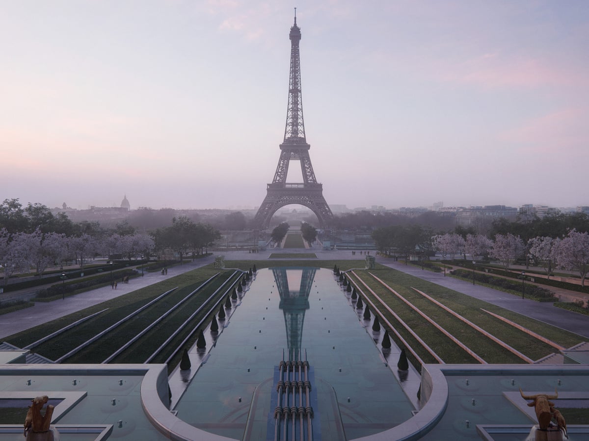 Eiffel Tower Revamp To Turn Roads Into Garden In Heart Of Paris Paris The Guardian