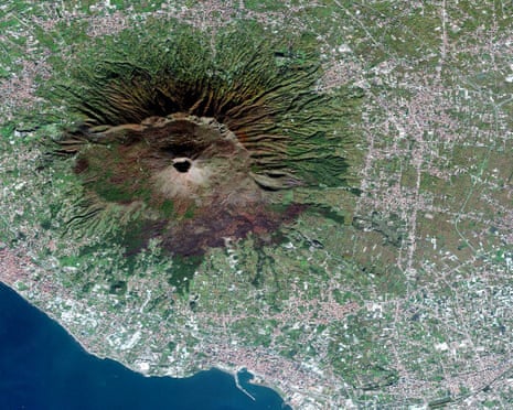 Mt Vesuvius, Italy.