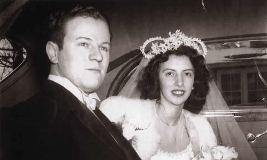 Bruce Springsteen’s parents on their wedding day.