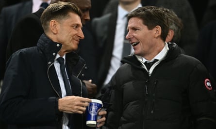 Amadou Onana's header denies Crystal Palace and salvages point for Everton | Premier League | The Guardian