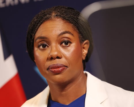 Kemi Badernoch, leader of the Conservative party.
