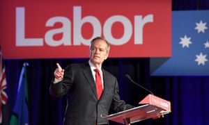 Bill Shorten speaks at the Labor 2019 federal election campaign launch in Brisbane on Sunday.