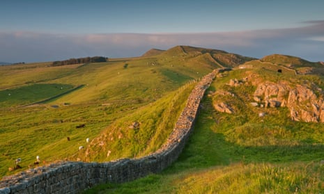 A stretch of Hadrian s Wall known as Thorny Doors