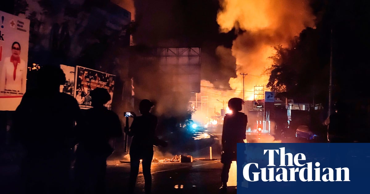 Papua Protests Capital Jayapura Burns During Night Of Violence