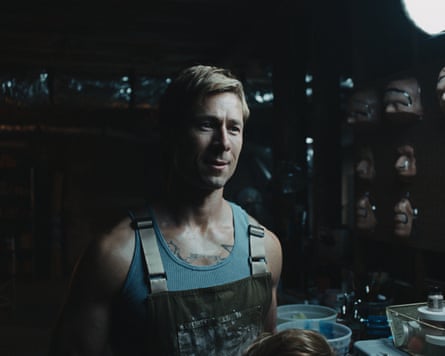 Glen Powell in Chad Powers.