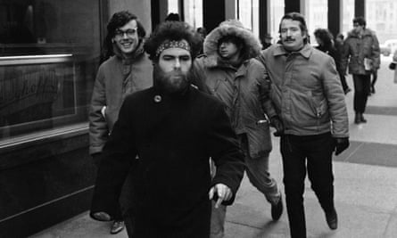 Rennie Davis, Jerry Rubin, Tom Hayden and John Froines in 1970