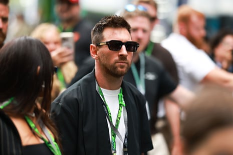Lionel Messi has arrived