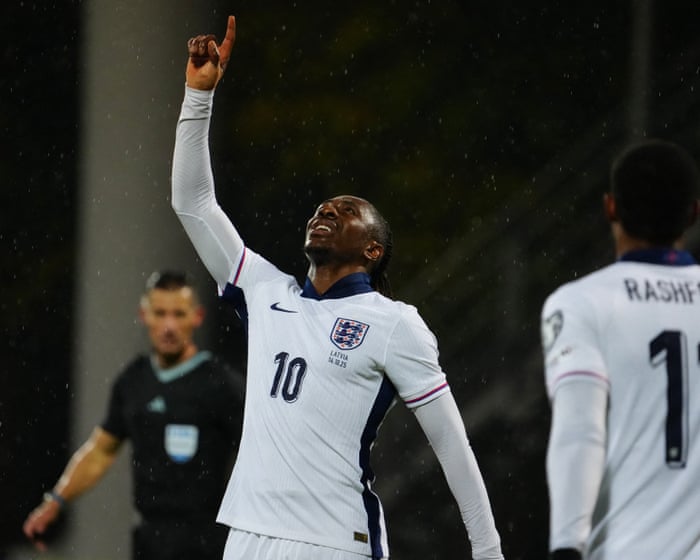 England thrash Latvia 5-0 to qualify for 2026 men’s World Cup – live reaction