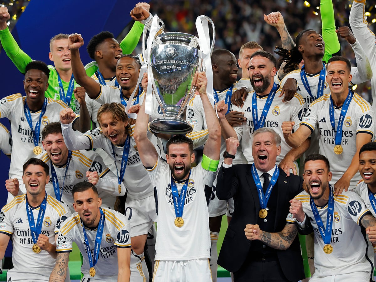 The Yellow Wall breaks ,The White Flag of victory waves - Madrid clinches UCL 2K24