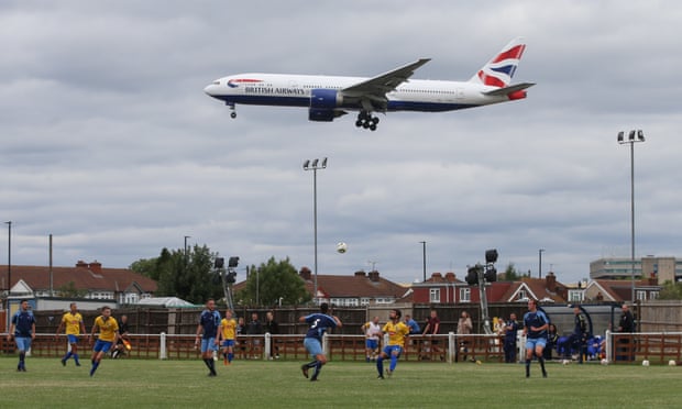 British Airways FC take on Bedfont &amp; Feltham in the Combined Counties League.