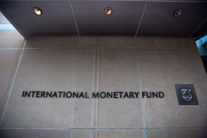 The logo and name of the International Monetary Fund.