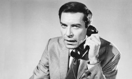 Martin Landau as the agent and master of disguise Rollin Hand in Mission: Impossible in the mid-1960s.
