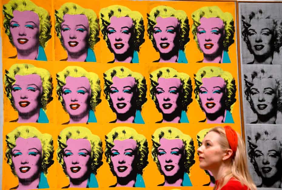The power of repetition … Andy Warhol’s Marilyn Diptych 1962. 