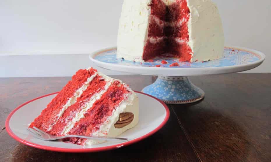 Felicity Cloake’s perfect red velvet cake.