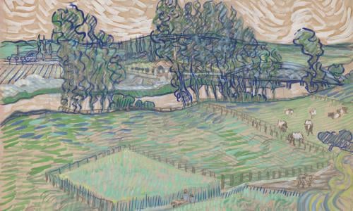 It Takes Village To Paint Mural Sharon >> Van Gogh Watercolour Not As Dreary As It Looks Tate Discovers Art It Takes Village To Paint Mural Sharon >> Van Gogh Watercolour Not As Dreary As It Looks Tate Discovers Art