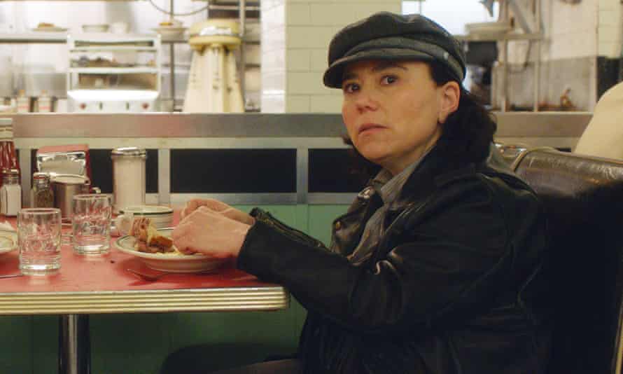 Alex Borstein plays Susie Myerson in a scene from The Marvelous Mrs Maisel.