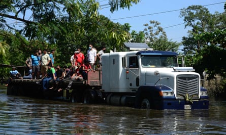 Scores of people have died or remain unaccounted for as the remnants of Hurricane Eta unleashed floods and triggered landslides.