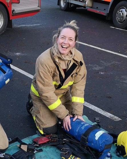 Beccy Barr swapped the BBC sofa for shifts with Red Watch in Blackburn