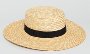Asos boater hat, £12.