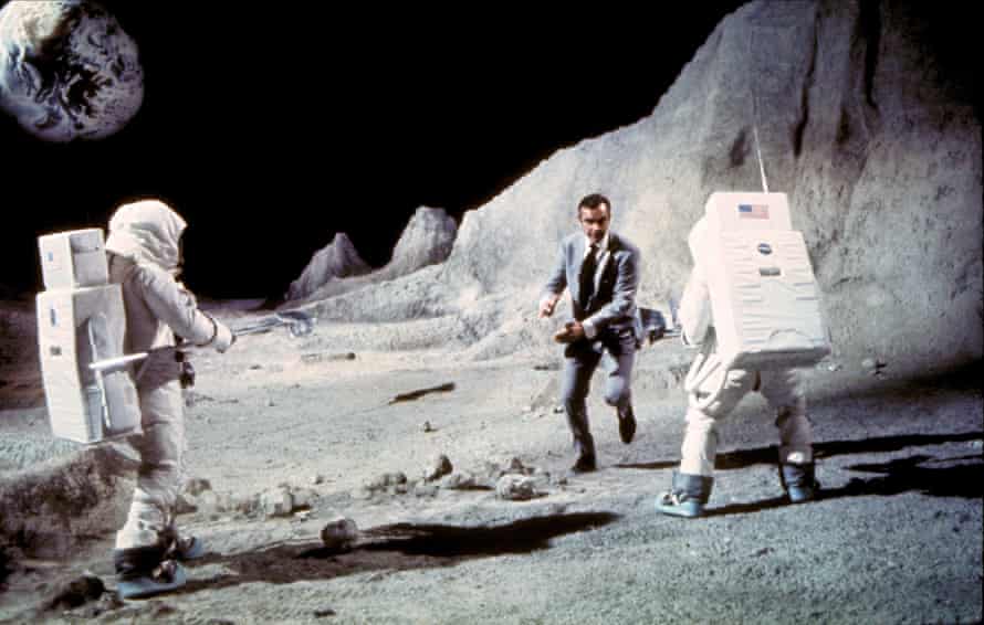 Sean Connery in Diamonds Are Forever.