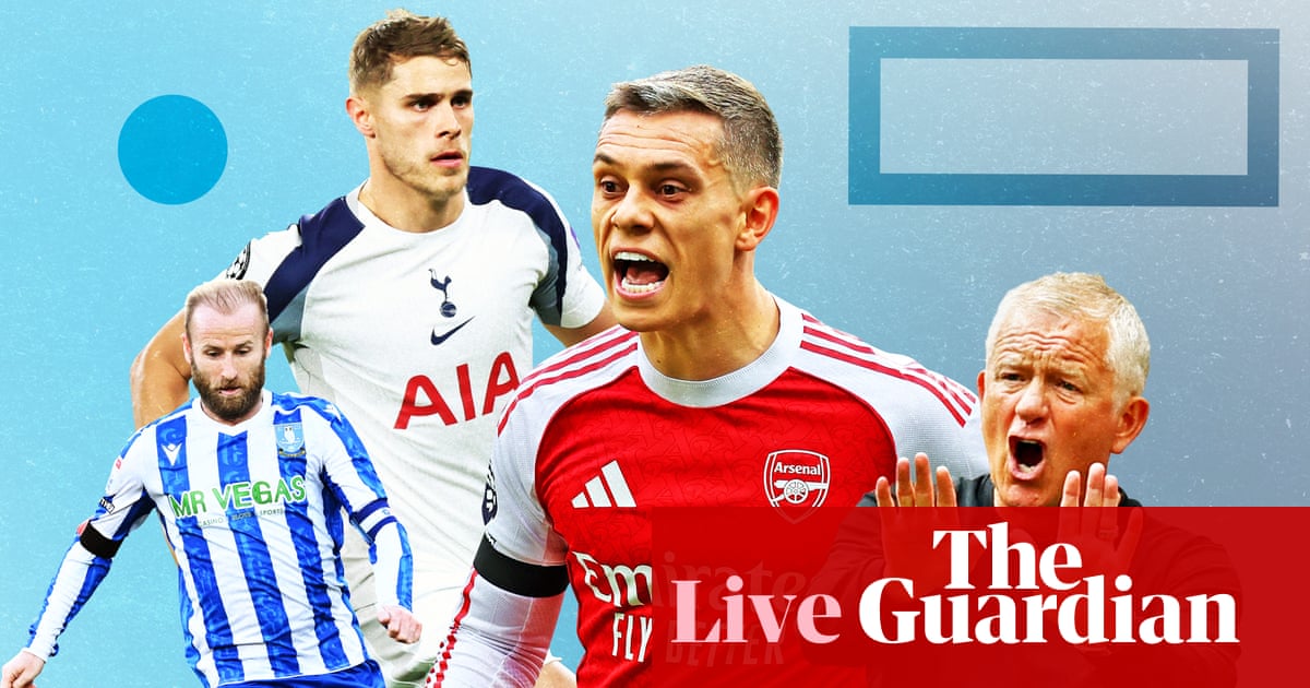 Arsenal v Tottenham buildup, Liverpool lose again, and Sheffield derby updates matchday live