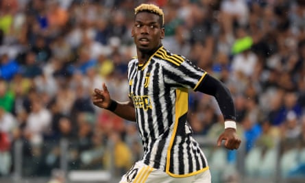 Paul Pobga in action for Juventus in August