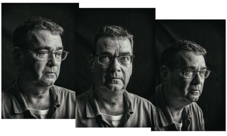 Mick Herron photographed in Oxford for the Observer New Review by Antonio Olmos.