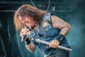 Chuck Billy performing in 2015.