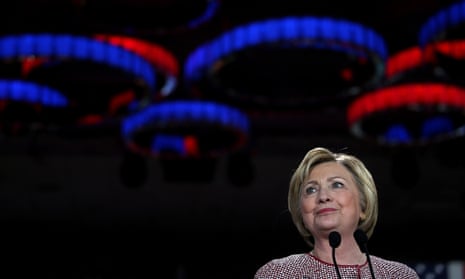 Hillary Clinton speaks during a primary election night gathering.