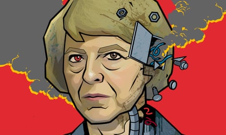‘Inside the Maybot, the last shards of the real Theresa were fighting to get out …’