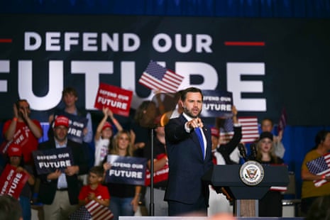 JD Vance says Trumps White House media ban is totally appropriate as networks halt TV pool coverage in response – live
