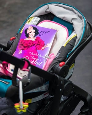 A pushchair with a message for a fan