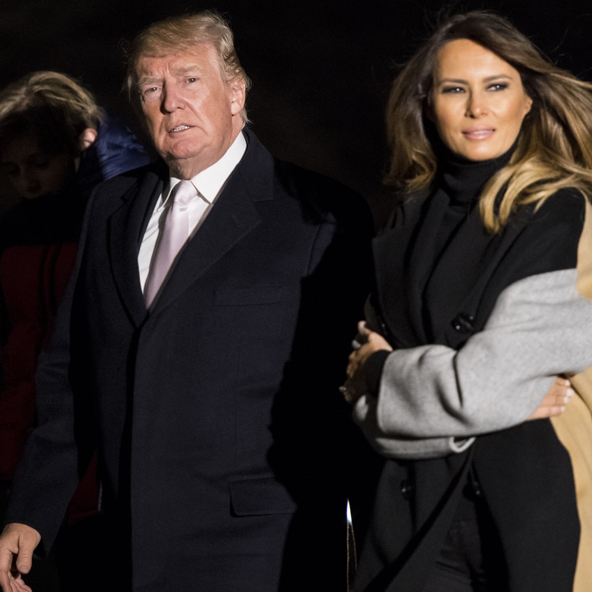 Seldom seen, rarely heard: Melania's tenure is most notable for her absence | Melania Trump | The Guardian