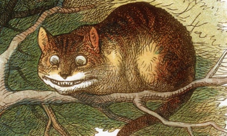 The Cheshire Cat, as drawn by John Tenniel in 1865
