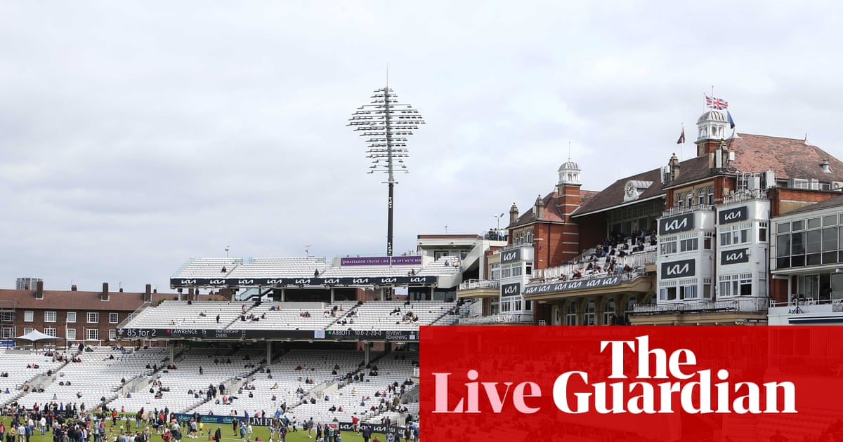 County cricket: Surrey v Hampshire day two – live