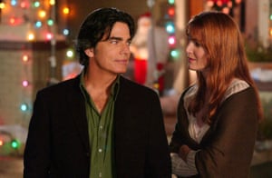 With Kathleen York in The OC.