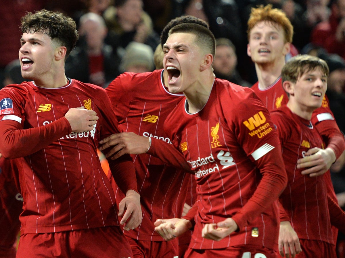 Howler From Shrewsbury S Williams Sends Liverpool S Youngsters Into Fifth Round Football The Guardian