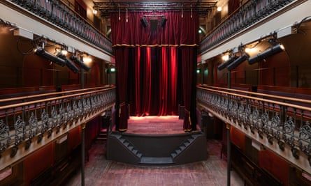 The interior of Hoxton Hall.