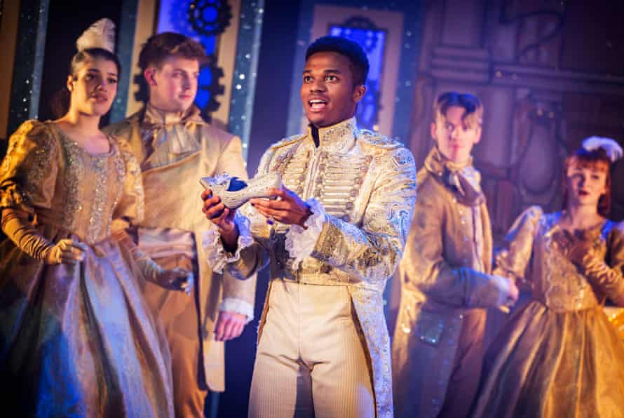 Benjamin Lafayette in Cinderella at York Theatre Royal.