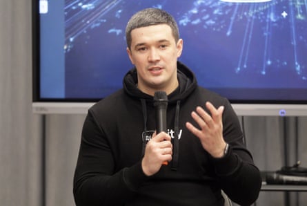 Mykhailo Fedorov, Ukraine’s vice prime minister and minister for digital transformation.