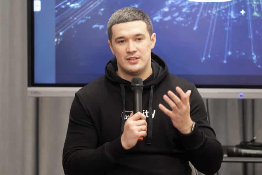 Mykhailo Fedorov, Ukraine’s vice prime minister and minister for digital transformation.