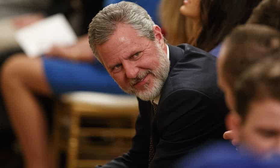 Jerry Falwell Jr is a prominent backer of Donald Trump.