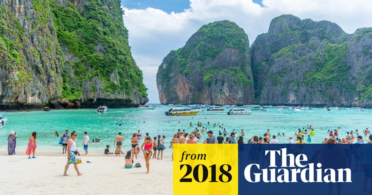 Thailand Bay Made Famous By The Beach Closed Indefinitely World News The Guardian