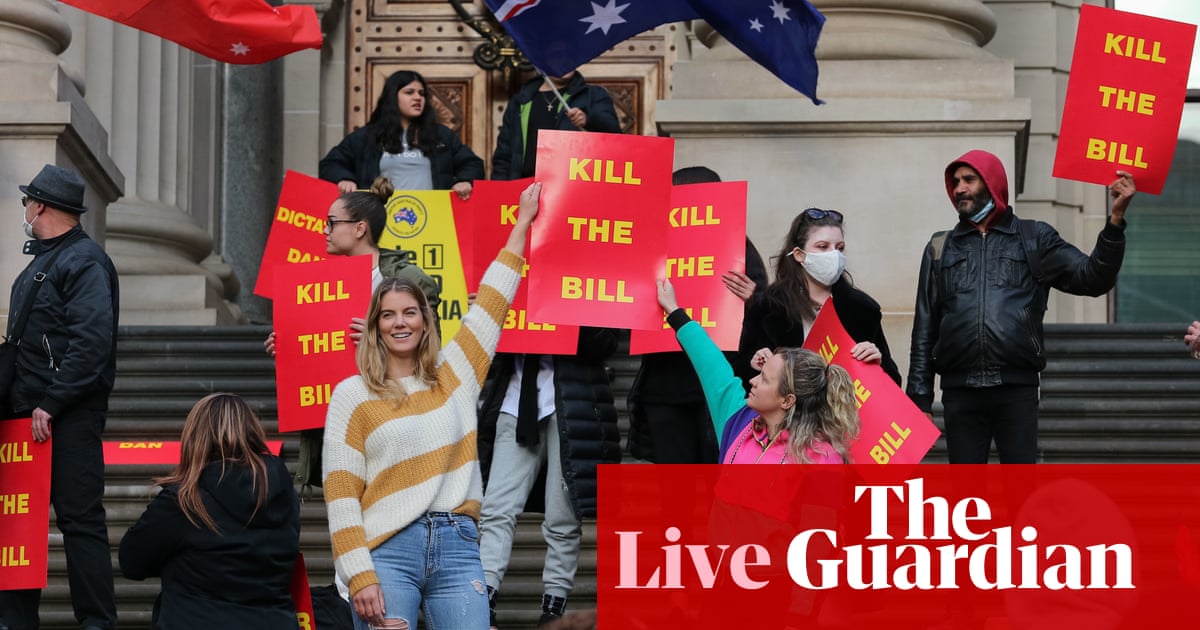 Australia news live update: Victoria to debate controversial pandemic laws; NT records first Covid case in remote Aboriginal community
