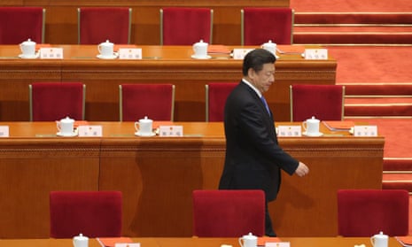 Xi Jinping at the 12th National People’s Congress.