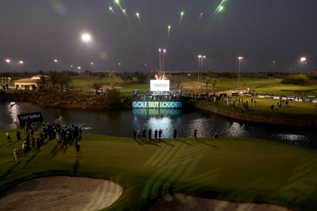 The LIV Golf Invitational in Jeddah last October.