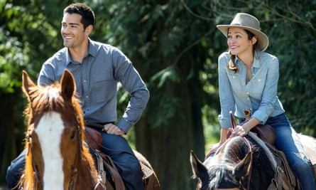 Jesse Metcalfe and Autumn Reeser in A Country Wedding
